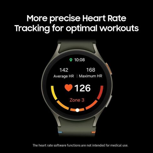 Samsung Galaxy Ai Watch 7 إصدار أمريكا اللاتينية Sm-L310N (44 ملم) نصائح بلوتوث للعافية، تتبع معدل ضربات القلب، مراقب النوم، متتبع اللياقة البدنية (أخضر) (متجدد) in Kuwait