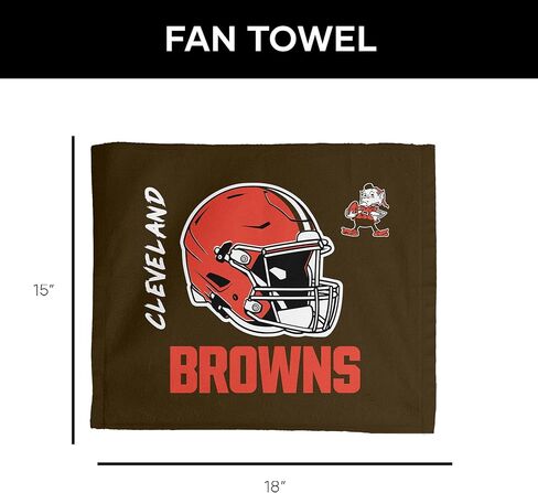 Northwest Cleveland Browns NFL Rally - منشفة رالي 18 × 15 بوصة in Saudi Arabia