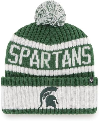 47 قبعة Bering Stripe Fashion Cuff Beanie - قبعة شتوية متماسكة ممتازة من الرابطة الوطنية لرياضة الجامعات (NCAA). in Saudi Arabia