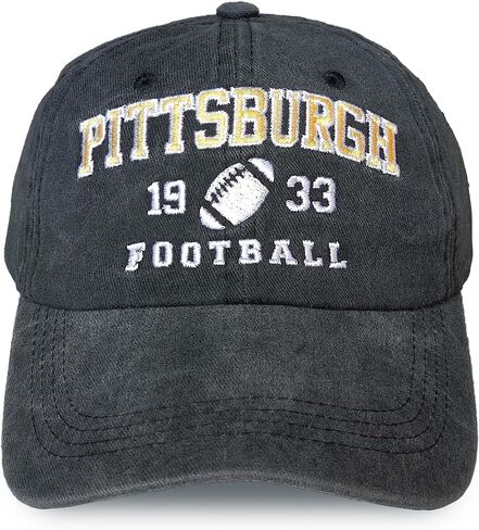 Football Fans City Embroidered Hat for Men Women Adjustable Baseball Unisex Cotton Cap in Saudi Arabia