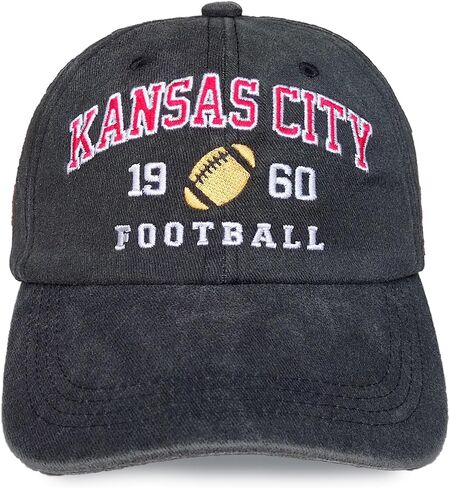 Football Fans City Embroidered Hat for Men Women Adjustable Baseball Unisex Cotton Cap in Saudi Arabia