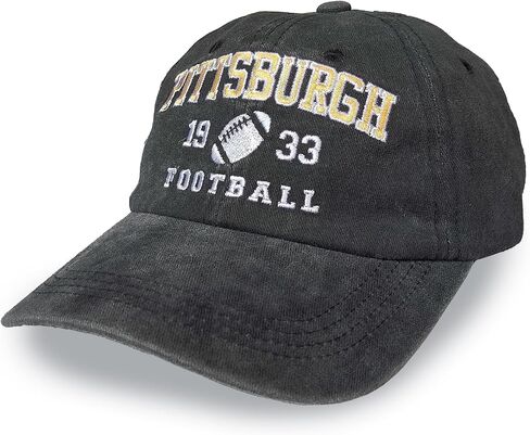 Football Fans City Embroidered Hat for Men Women Adjustable Baseball Unisex Cotton Cap in Saudi Arabia