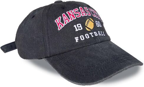 Football Fans City Embroidered Hat for Men Women Adjustable Baseball Unisex Cotton Cap in Saudi Arabia