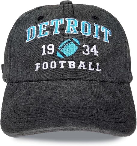 Football Fans City Embroidered Hat for Men Women Adjustable Baseball Unisex Cotton Cap in Saudi Arabia