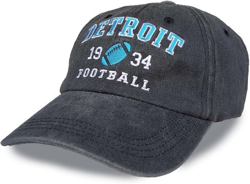 Football Fans City Embroidered Hat for Men Women Adjustable Baseball Unisex Cotton Cap in Saudi Arabia