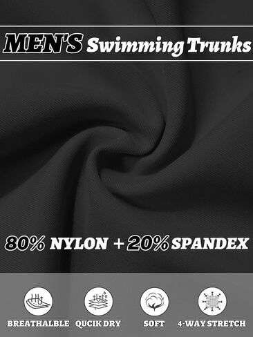 Men's Swimwear Swimsuits Solid Basic Long Swim Sport Trunks Board Shorts with Pockets in Saudi Arabia