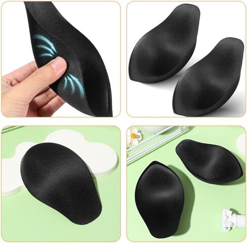 3D Underwear Swimming Trousers Swimsuit Man Padding Padded Gym Bulge Enhancing Cup ’s Support for Men Enhance Soft Swimwear Briefs Wet Swimmers Pads Sponge Black in Saudi Arabia