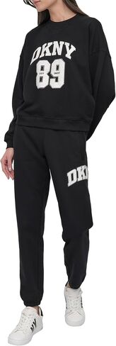 بنطال رياضي نسائي من الصوف برباط من DKNY in Saudi Arabia