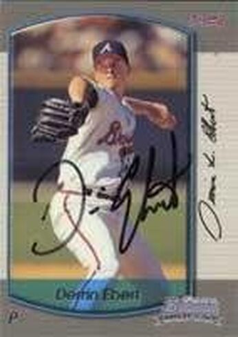 Derrin Ebert Atlanta Braves 2000 Bowman Rookie Card Autographed Card - Rookie Card. This item comes with a certificate of authenticity from Autograph-Sports. Autographed - MLB Autographed Baseball in Saudi Arabia