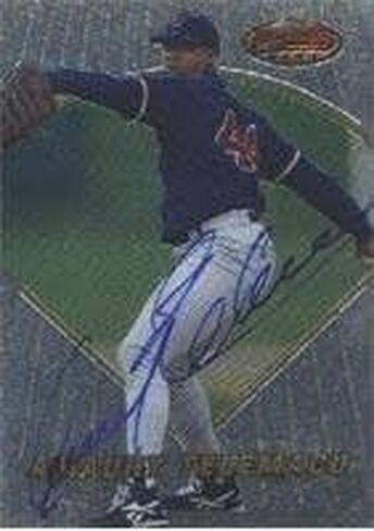 Amaury Telemaco Chicago Cubs 1996 Bowmans Best Autographed Card - Rookie Card. This item comes with a certificate of authenticity from Autograph-Sports. Autographed - MLB Autographed Baseball Cards in Saudi Arabia