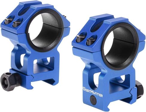 WestHunter Optics 20 mm Picatinny Scope Rings, 1 in/30 mm Tube Tactical Precision Scope Mount | 29 mm / 36 mm Center Height in Kuwait