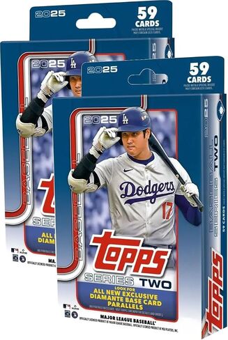 2025 Series 2 Baseball Trading Card Hanger Box - 2 Pack in Saudi Arabia