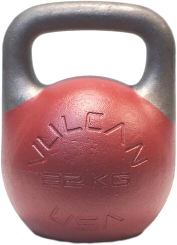 Vulcan Competition Kettlebell – Ergonomic Steel Design with 35mm Wide Grip Handle | Ideal for Strength Training and Workouts | Suitable for All Hand Sizes in Saudi Arabia