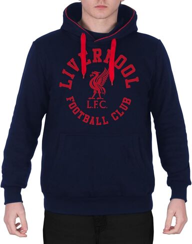 Liverpool Football Club Official Soccer Gift Mens Graphic Fleece Hoody in Saudi Arabia
