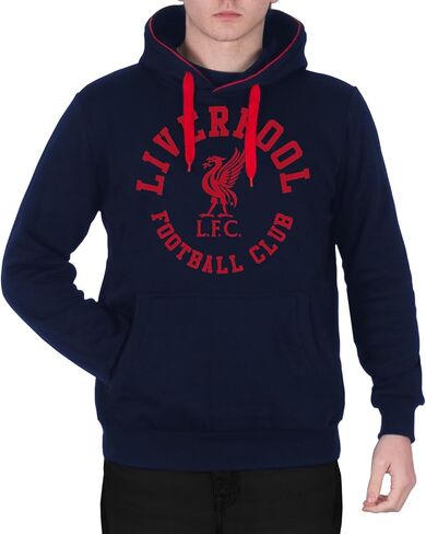 Liverpool Football Club Official Soccer Gift Mens Graphic Fleece Hoody in Saudi Arabia