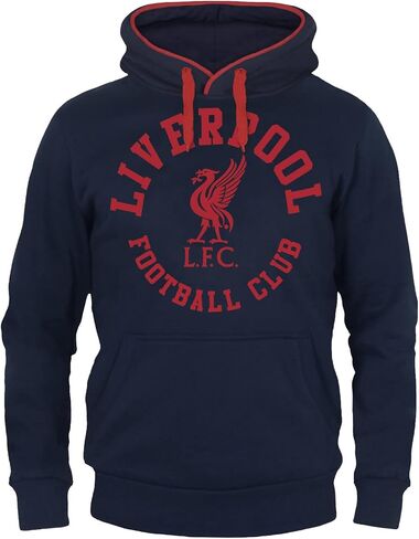 Liverpool Football Club Official Soccer Gift Mens Graphic Fleece Hoody in Saudi Arabia