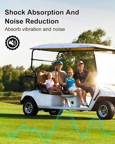 1012164 محرك جبل Snubber مناسب لنادي السيارات DS Gas 1984-Up Precedent 2004-Up Gas Golf Cart، محرك مثبت على الاهتزاز المطاطي استبدال 1025403-01، 5 قطع in Saudi Arabia