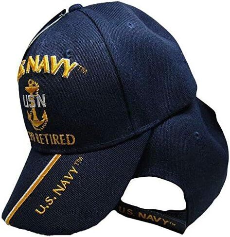 الرياح التجارية البحرية الأمريكية CPO متقاعد USN قبعة الكرة قبعة مطرزة ثلاثية الأبعاد (مرخصة) TOPW in Saudi Arabia