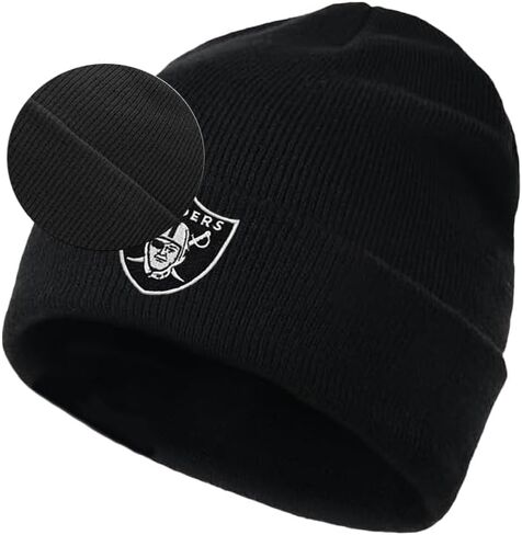Unisex Beanie for Raiders Men and Women Knit Hat Cap Winter Beanies in Saudi Arabia