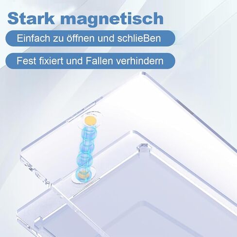 2 Magnetic Card Holders, 35PT Transparent Sleeves for Collectible Cards Protection & Display in Saudi Arabia
