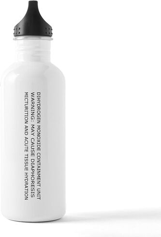 CafePress Dihydrogen Monoxide Containment Water Bottle 1.0L (34 oz) Stainless Steel Water Bottle in Saudi Arabia