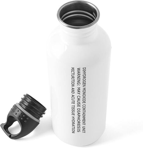 CafePress Dihydrogen Monoxide Containment Water Bottle 1.0L (34 oz) Stainless Steel Water Bottle in Saudi Arabia