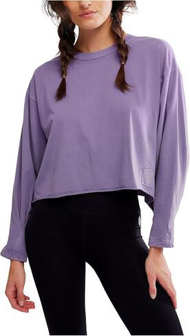 Free People Women's Inspire Layer ISS, Graphite in Saudi Arabia