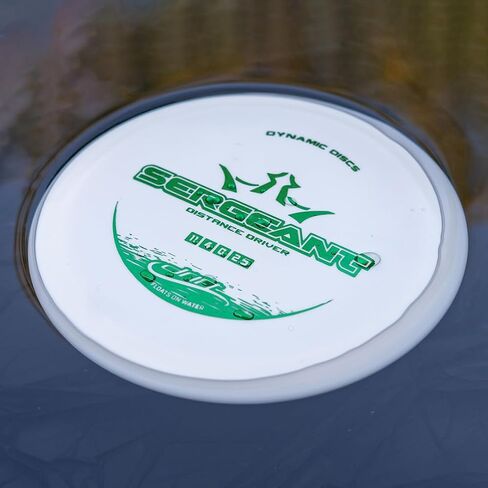 Dynamic Discs Drift Sergeant Disc Golf Distance Driver | Overstable Disc Golf Driver for Beginners | Lightweight & Floats on Water | Grippy Base Plastic | 120-130g (Colors May Vary) in Saudi Arabia