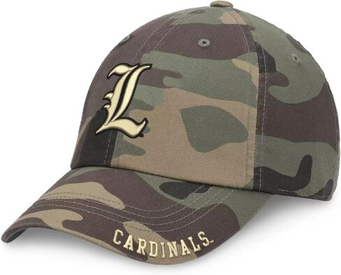 Officially Licensed University Louisville Camo MVP Clean Up Hat Classic Primary Team Logo Adjustable Cardinals Relaxed Fit Sports Baseball Cap in Saudi Arabia