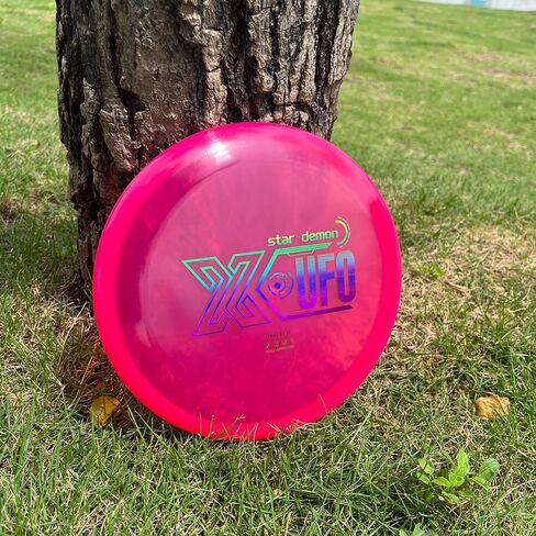 مجموعة X-UFO Disc Golf Starter - مجموعة أقراص جولف احترافية مكونة من 3 قطع للمبتدئين، خفيفة الوزن وقابلة للحمل، سائق مضرب متوسط ​​المدى 170 جم - 173 جم in Kuwait