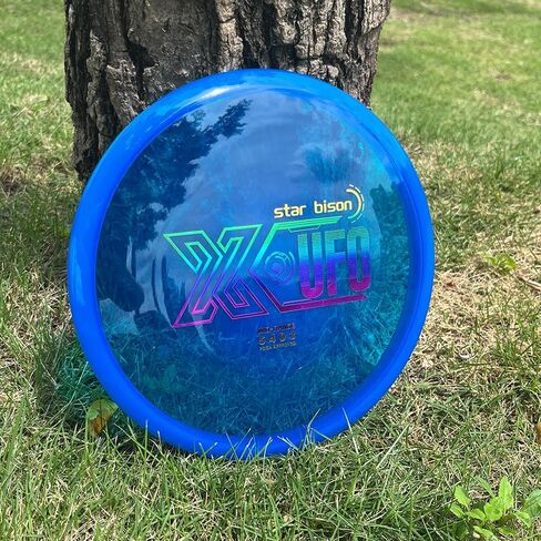 مجموعة X-UFO Disc Golf Starter - مجموعة أقراص جولف احترافية مكونة من 3 قطع للمبتدئين، خفيفة الوزن وقابلة للحمل، سائق مضرب متوسط ​​المدى 170 جم - 173 جم in Kuwait