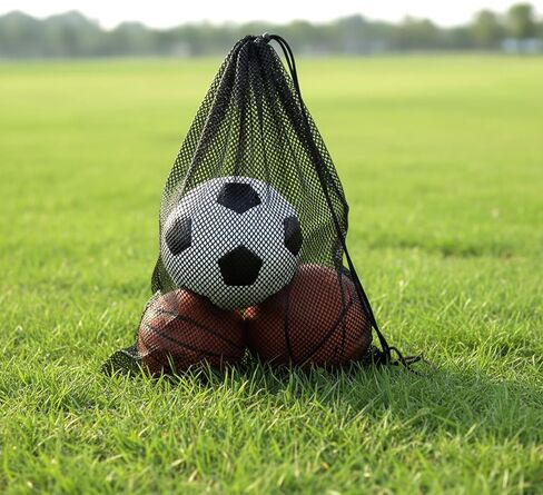 2 قطعة حقيبة شبكية للسباحة، حقيبة معدات شبكية لمعدات السباحة، حقائب معدات الغطس كبيرة الحجم مقاس 48.26 سم × 68.58 سم، حقائب شبكية كبيرة برباط لزعانف الغطس ومعدات السباحة، مجموعة كرات معدات الشاطئ والرياضة in Kuwait