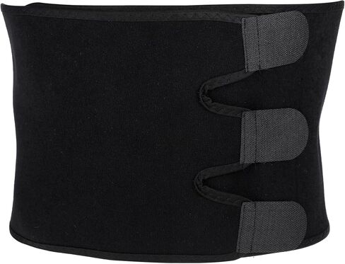 مدرب الخصر للخصر للنساء والرجال، حزام الخصر للبطن، حزام للعرق، حزام للبطن، حزام للتمرين، حزام للبطن - أسود in Kuwait