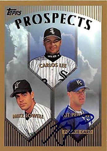 بطاقة بيسبول موقعة من Kit Pellow (Kansas City Royals، FT) 1999 Topps Prospects # 425 - بطاقات بيسبول موقعة in Saudi Arabia