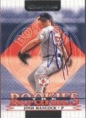 Josh Hancock Trenton Thunder - Sox Affiliate 2002 Donruss The Rookies Autographed Card - Rookie Card. This item comes with a certificate of authenticity from Autograph-Sports. Autographed - Baseball in Saudi Arabia