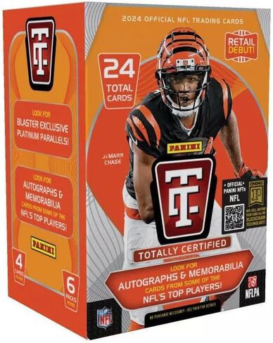 2024 Panini Totally Certified Football Blaster Box (24 Cards/Box) in Saudi Arabia