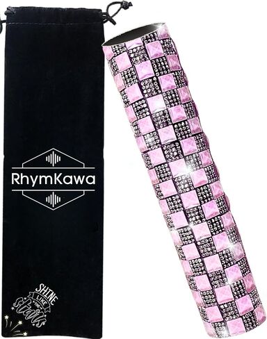 Rhinestones Microphone Cover for Wireless Transmittor Shuer SM58, Beta 58A, PG58 Sparkle Shining on Tour Shows, Crystal White in Kuwait