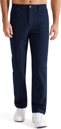 Golf Pants for Men Stretch Work Dress Pants 30" Quick Dry Lightweight Business Casual Pant in Saudi Arabia