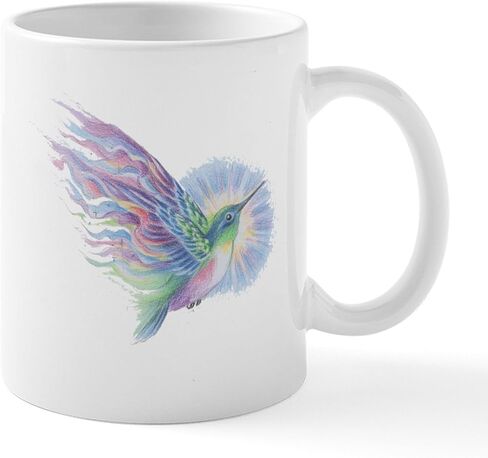 CafePress Hummingbirds Of The North A Ceramic Mug 11 oz (325 ml) Ceramic Coffee Mug in Saudi Arabia