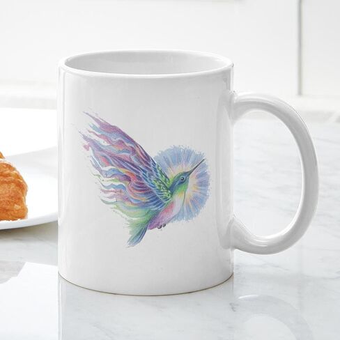 CafePress Hummingbirds Of The North A Ceramic Mug 11 oz (325 ml) Ceramic Coffee Mug in Saudi Arabia