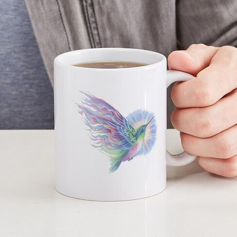 CafePress Hummingbirds Of The North A Ceramic Mug 11 oz (325 ml) Ceramic Coffee Mug in Saudi Arabia