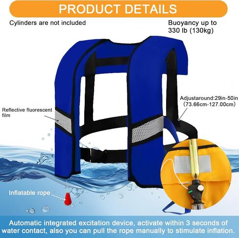 Life Jackets for Men Women - Lightweight &Breathable in Kuwait