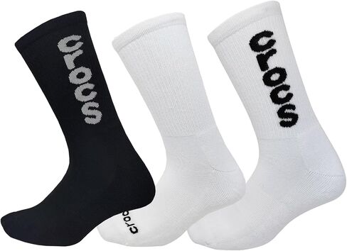 Crocs Crew Socks For Women Men Athletic Seamless Toe Arch Support Casual Socks in Saudi Arabia