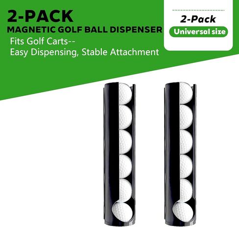 حامل وموزع كرة الجولف المغناطيسي لعربة الجولف، ملحقات عربة الجولف، متين ومريح، للدعامة الأمامية لعربة الجولف in Kuwait