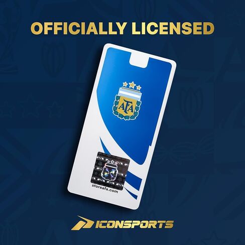 قبعة صغيرة من Icon Sports مرخصة رسميًا من الاتحاد الأرجنتيني لكرة القدم ليونيل ميسي - للبالغين من الجنسين in Saudi Arabia