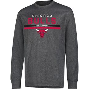 Ultra Game Men's NBA Official Active Long Sleeves Pullover T-Shirt in Saudi Arabia