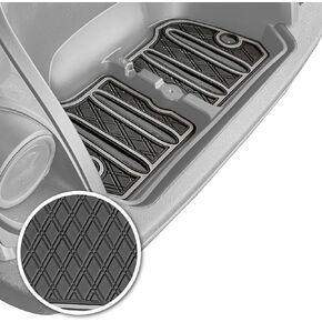 Xtreme Mats Bag Well Mat Rubber Liner Insert Protects Plastic Surfaces from Scuffs for Golf Carts - Compatible with Yamaha DR2 Drive2 EFI QuieTech - All Black in Saudi Arabia