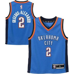 Shai Gilgeous-Alexander Oklahoma City Thunder NBA Toddler 2-4 Blue Icon Edition Player Jersey in Saudi Arabia