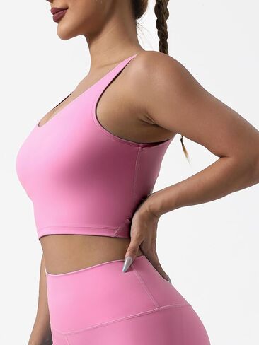 Women's V-Neck Sports Bra Tank Top for Yoga Gym and Casual Wear in Saudi Arabia