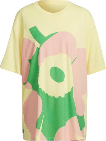 adidas Marimekko x Graphic Tee Pearl Citrine MD in Saudi Arabia